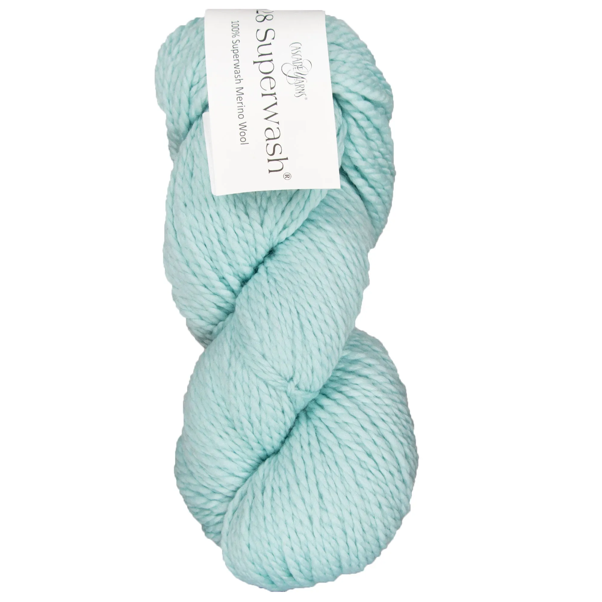 Cascade Yarns 128 Superwash Yarn - 321 Pastel Blue