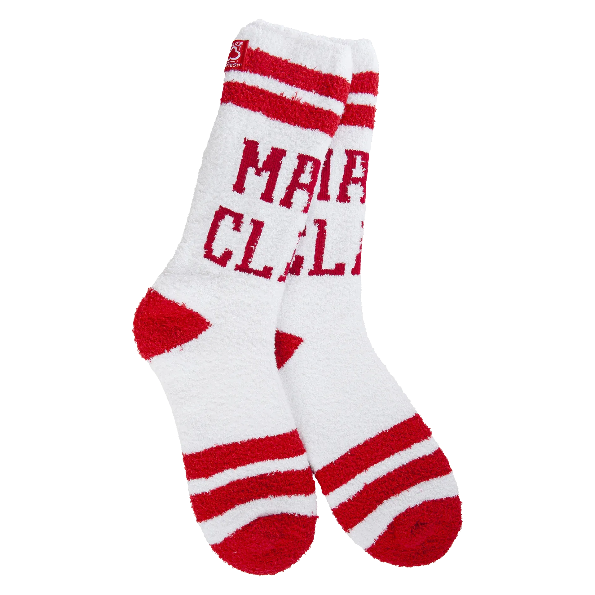 Cozy Crew Socks - Mama Claus