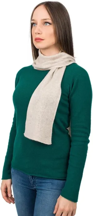 Dalle Piane Cashmere - Mini Scarf 100% cashmere - Made in Italy - Woman/Man