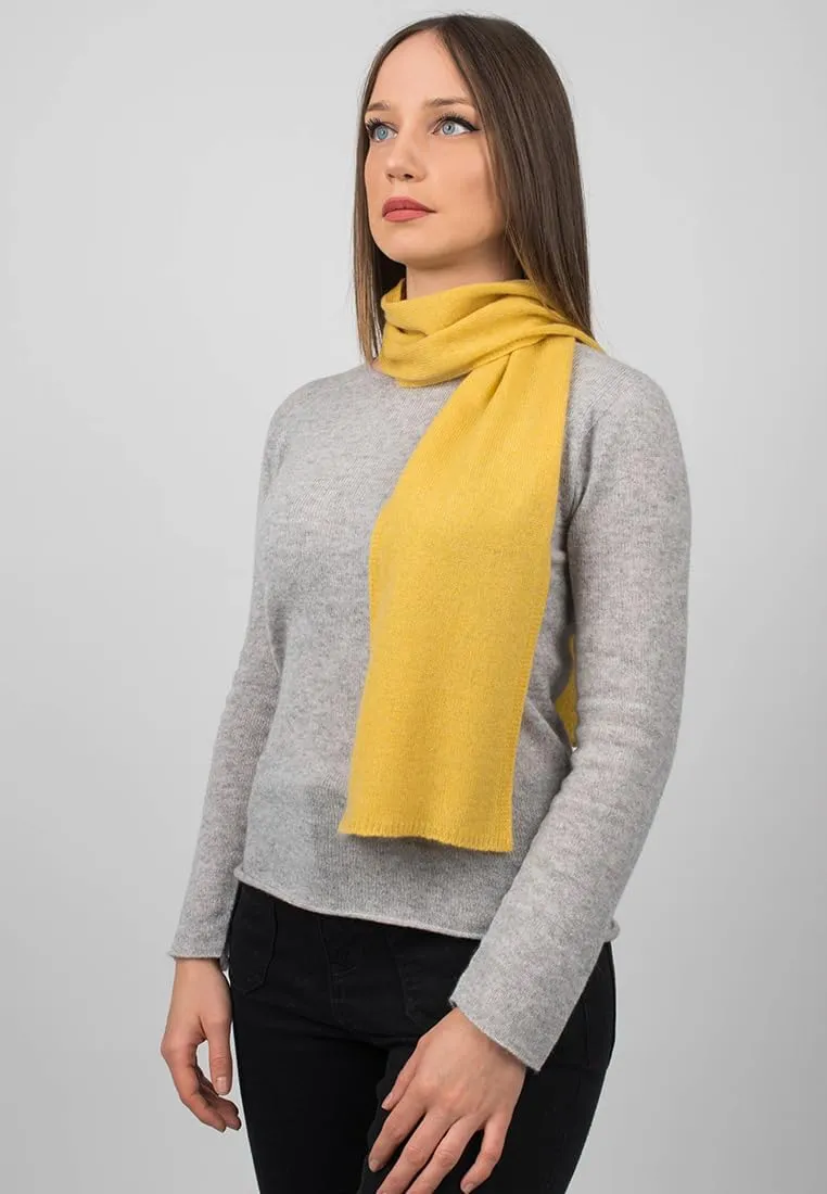 Dalle Piane Cashmere - Mini Scarf 100% cashmere - Made in Italy - Woman/Man