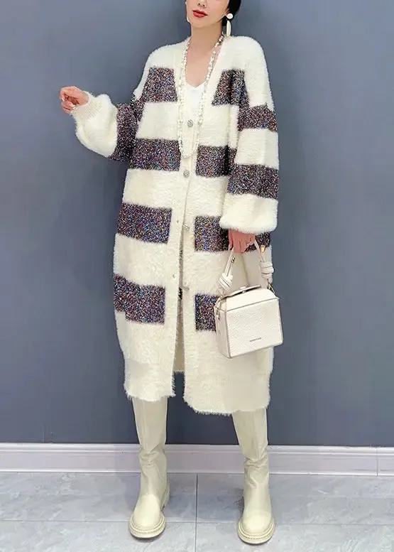 Italian Mink Hair Knitted Cardigans