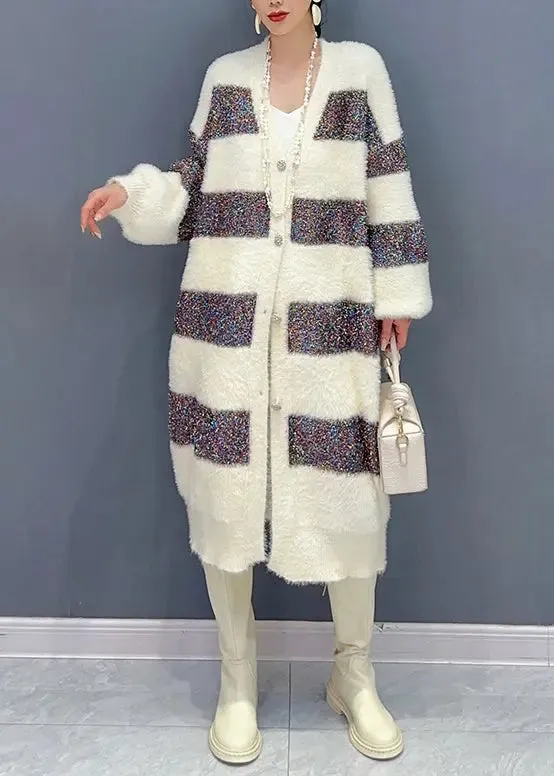 Italian Mink Hair Knitted Cardigans