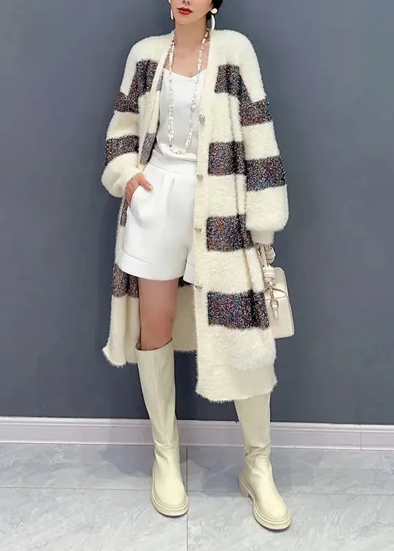 Italian Mink Hair Knitted Cardigans