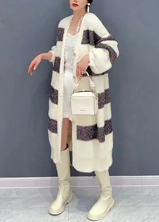 Italian Mink Hair Knitted Cardigans