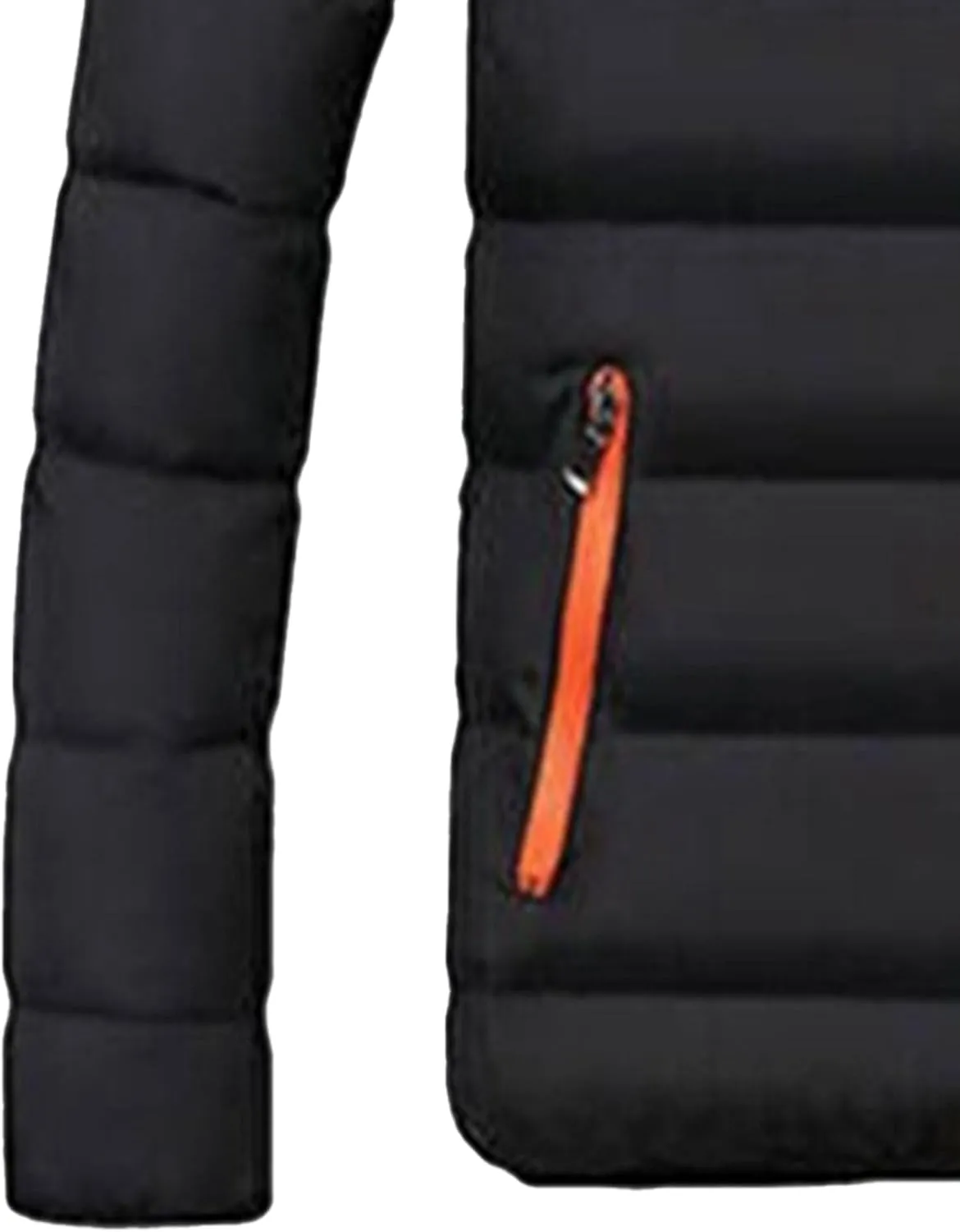 Maiyifu-GJ Men's Winter Jacket Quilted Puffer Jackets Lightweight Warm Windproof Down Coats Thicken Padded Outerwear