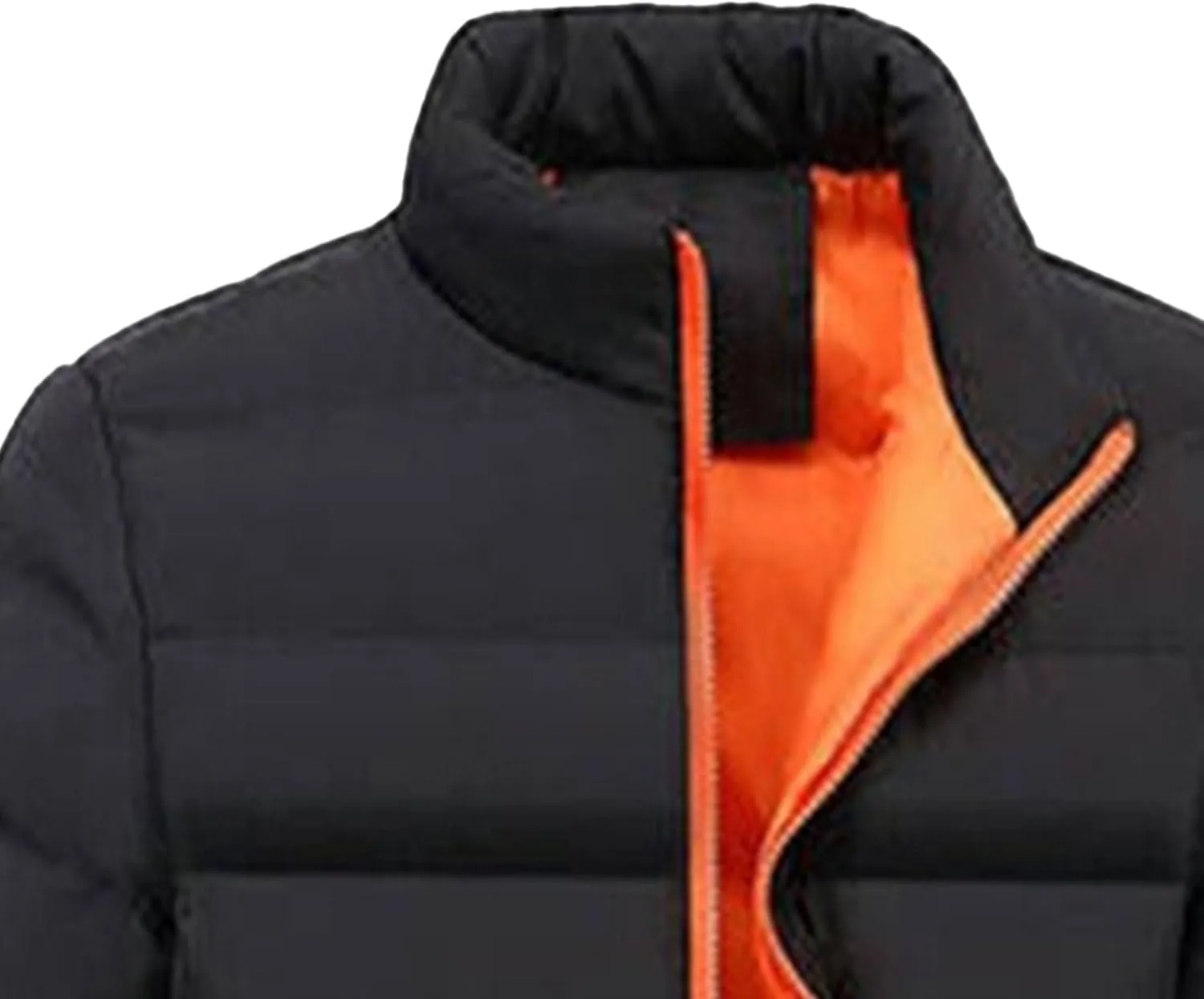 Maiyifu-GJ Men's Winter Jacket Quilted Puffer Jackets Lightweight Warm Windproof Down Coats Thicken Padded Outerwear