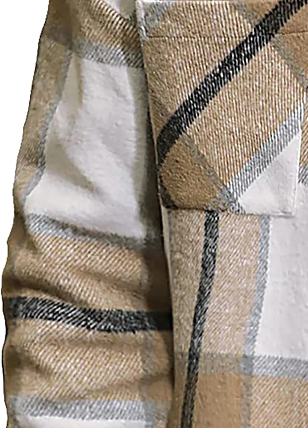 Mens Clothing Coats Jacket Vintage Jacket Coat and Long Coat Long Sleeve Button Coat White Long Sleeve Shirt Men