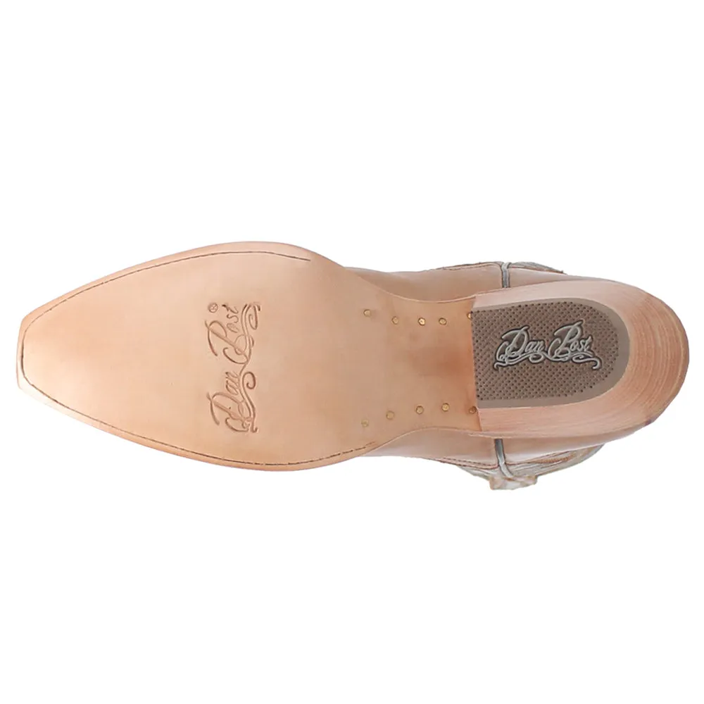 Tria Embroidery Snip Toe Cowboy Boots