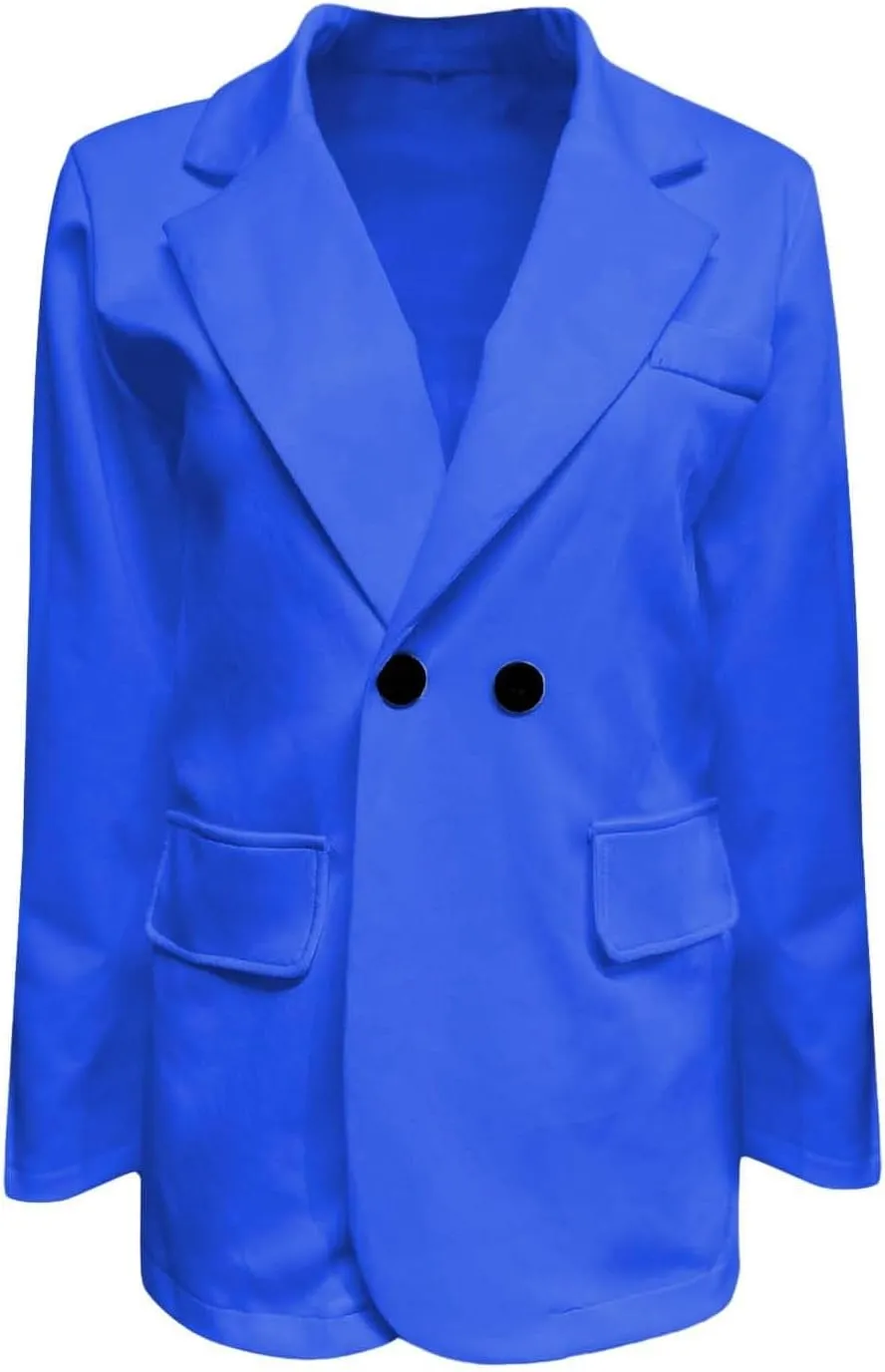 Tweed Blazers for Women Office Womens Tops Long Sleeve Cute Fall Winter Blazer Pluse Size Oversized Jackets