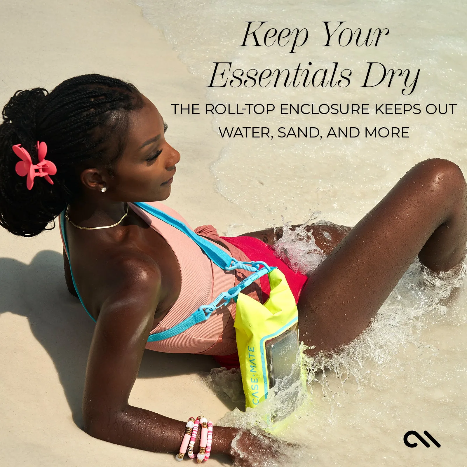 Waterproof Bucket Bag (Citrus Splash)