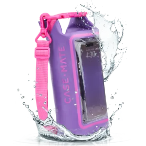 Waterproof Bucket Bag (Purple Paradise)