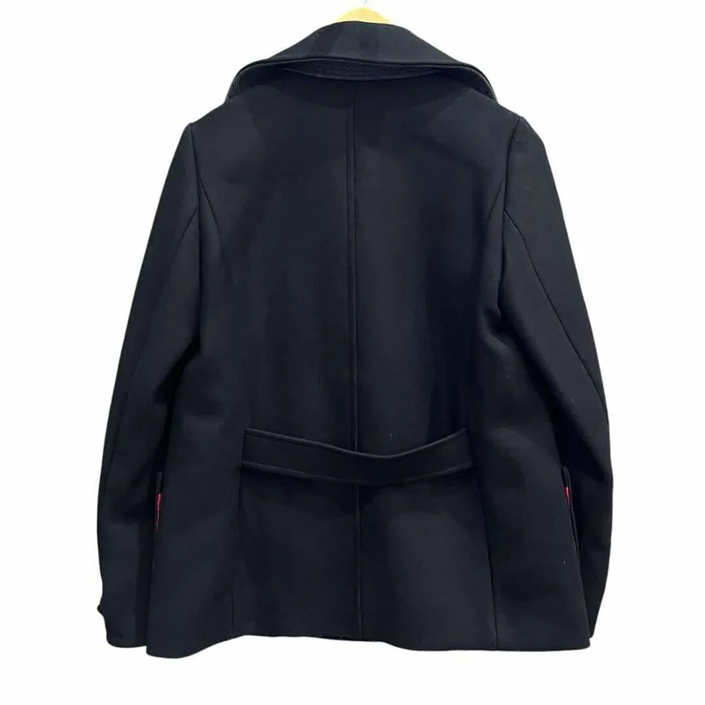 Zadig & Voltaire Miles Wool Blend Peacoat - Size Large